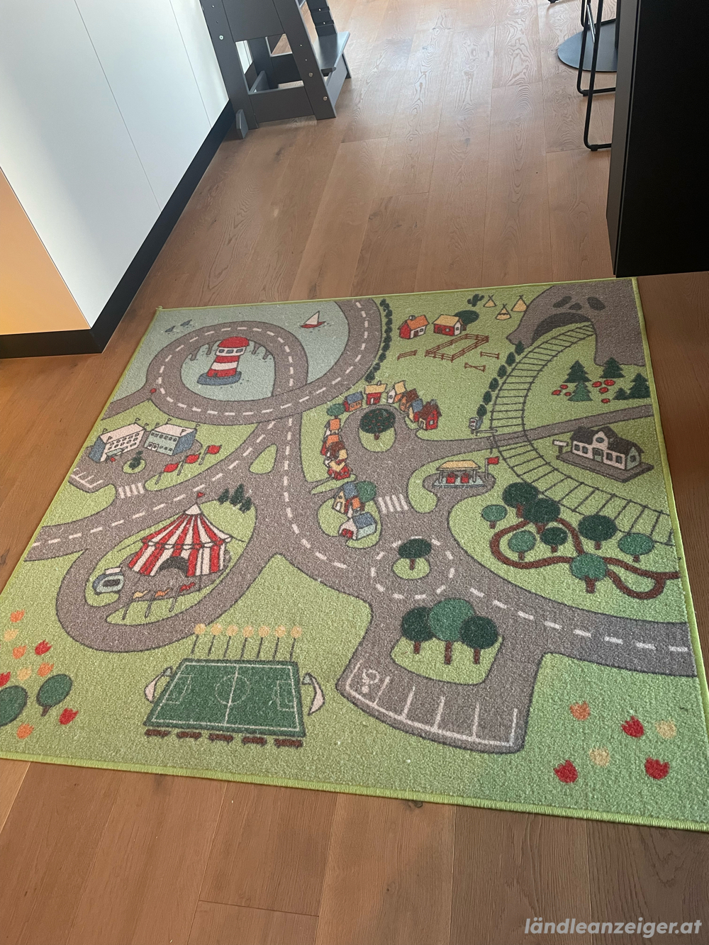 Teppich Verkehr Spielteppich Kinder