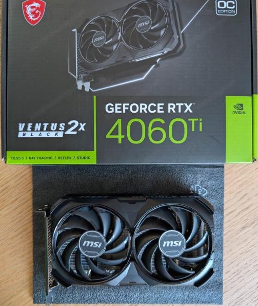 MSI RTX 4060 TI 8Go OC Edition