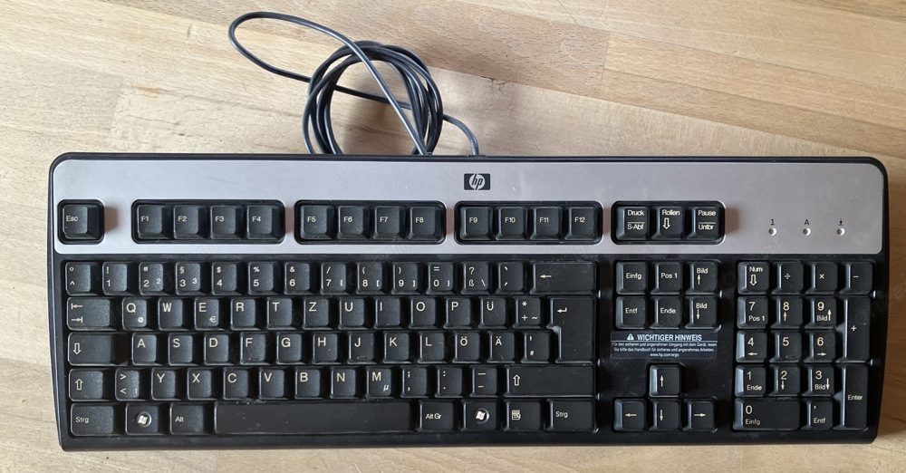 HP-Standardtastatur QWERTZ (KU-0316)