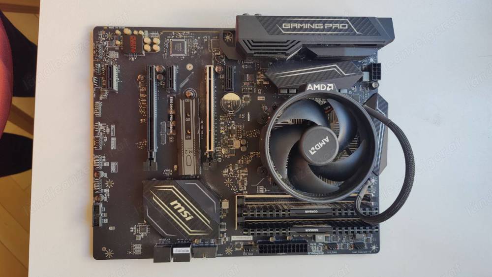 Motherboard MSI B350 Gaming Pro Carbon+AMD Ryzen 7 1700+16GB Corsair Arbeitsspeicher zu verkaufen