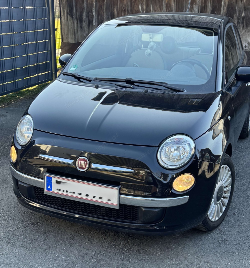 Fiat 500 schwarz