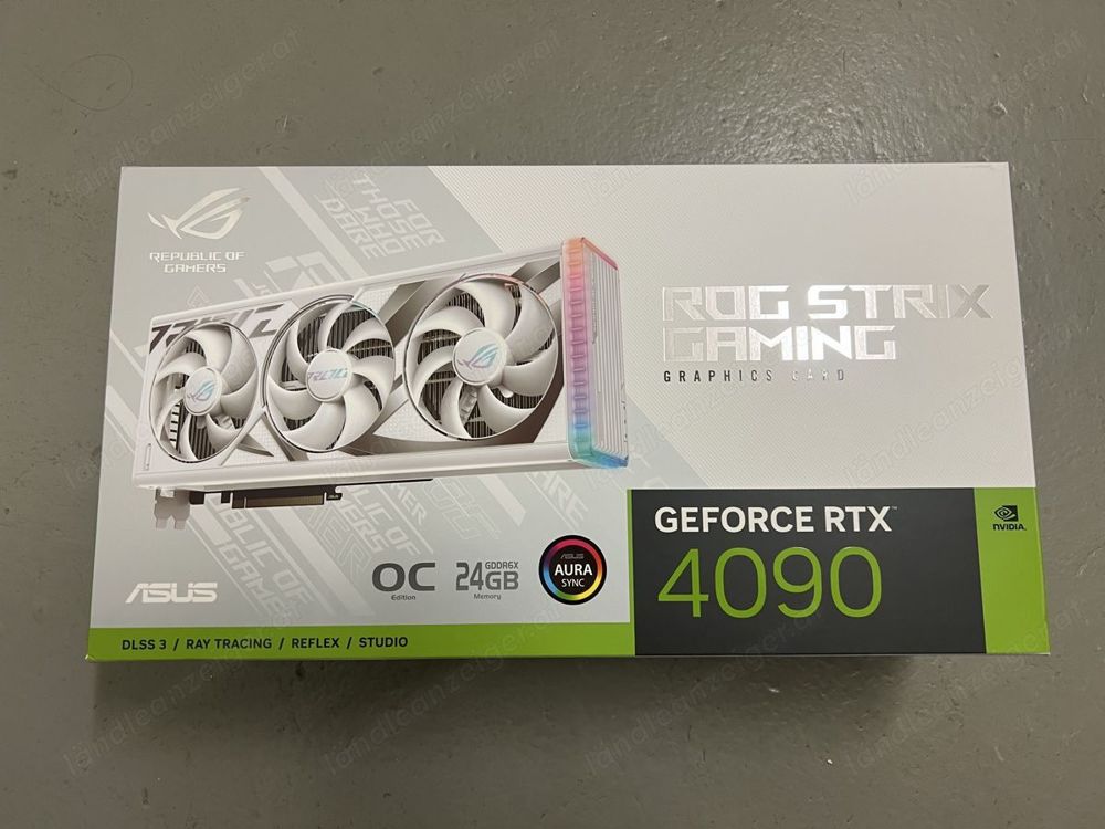 RTX 4090 ROG Strix White Gaming OC 24GB