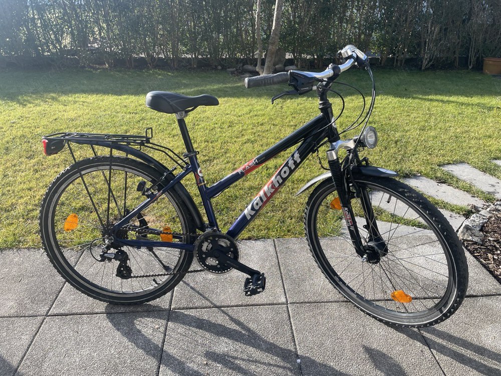 Kalkhoff Fahrrad Damenrad Jugendrad 26 Zoll, violett