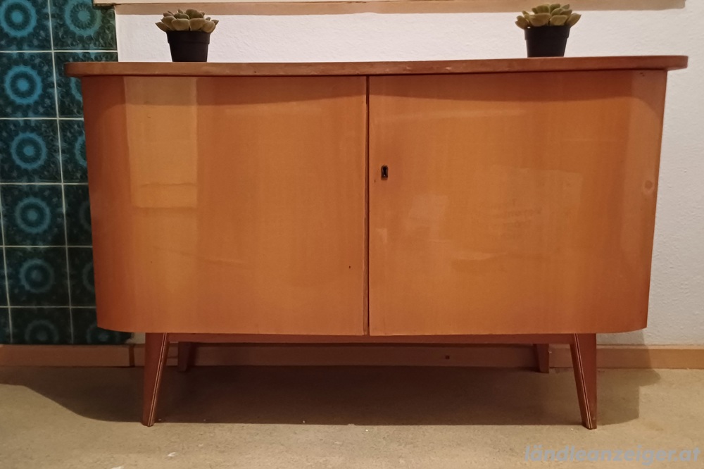 Vintage Kommode Sideboard 70er, 110 cm breit 70 cm hoch