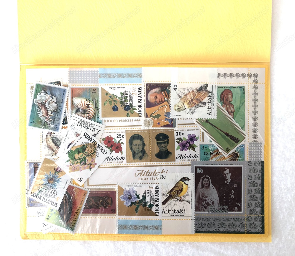 Briefmarken Set AITUTAKI Cook Insel 