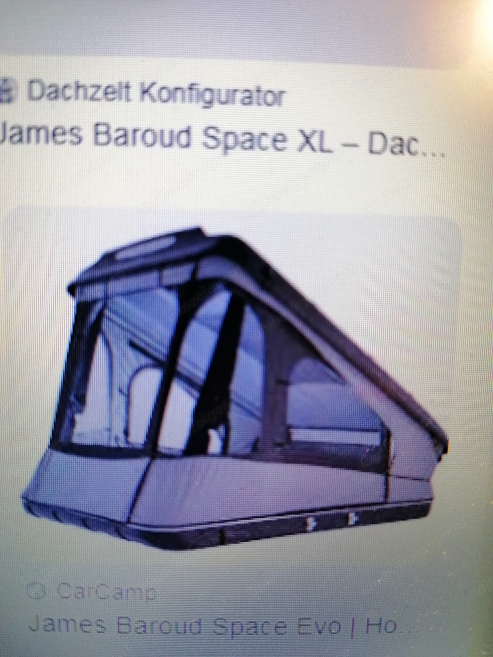 Dachzelt "James Baroud - Space XL"   