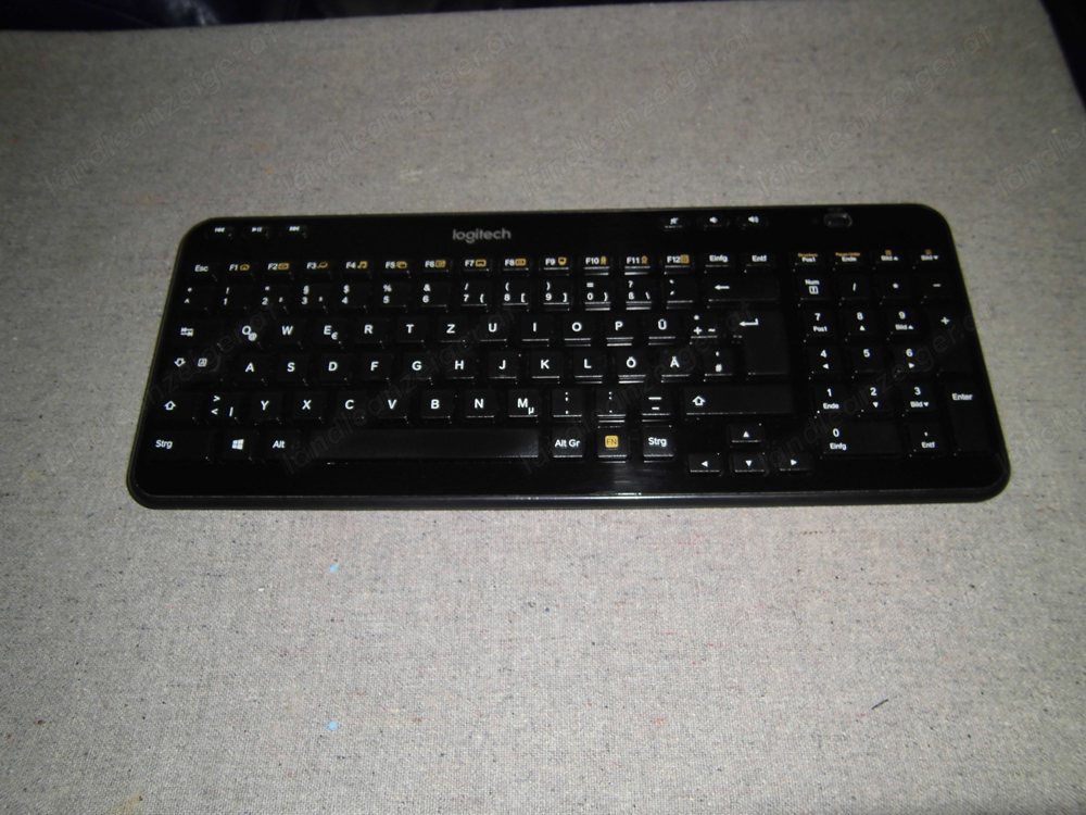 Logitech Wireless Tastatur K360 Kompakt Schwarz