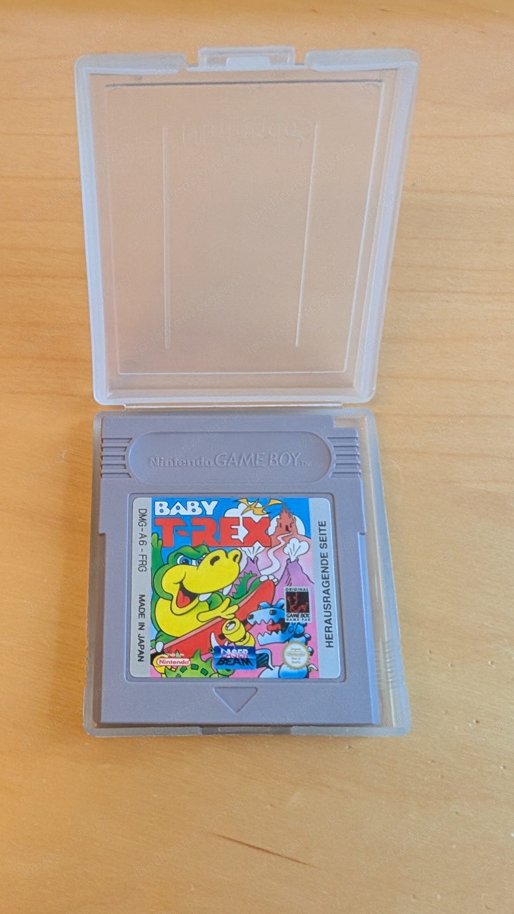 Nintento Gameboy Baby T-Rex Spiel