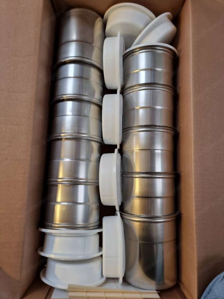 10 Pacojet Pacossier Becher Neu Chromstahl 10 Pacojet Pacossier Becher Neu Chromstahl