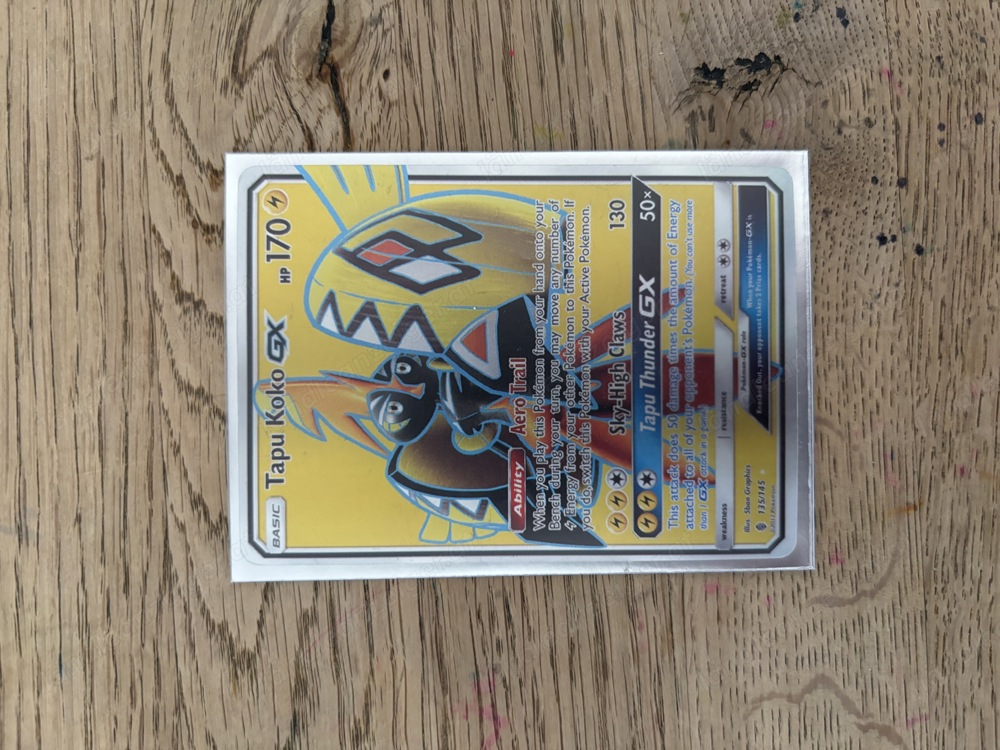 Pokémon Karte Tapu Koko GX