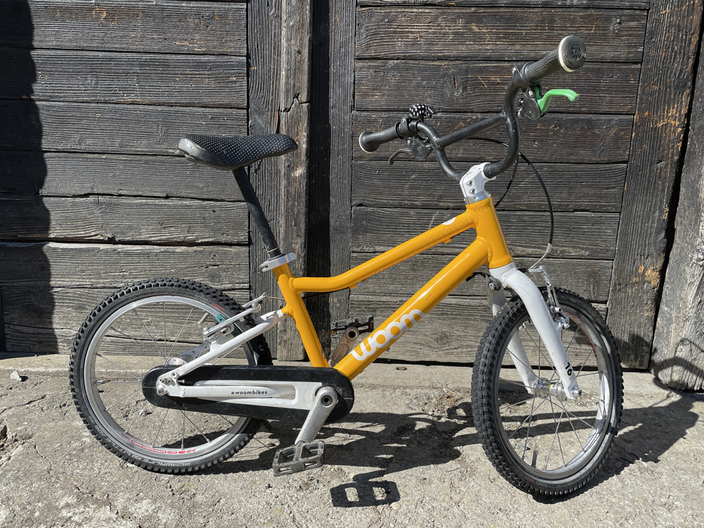 Woom 3 Kinderfahrrad Gelb