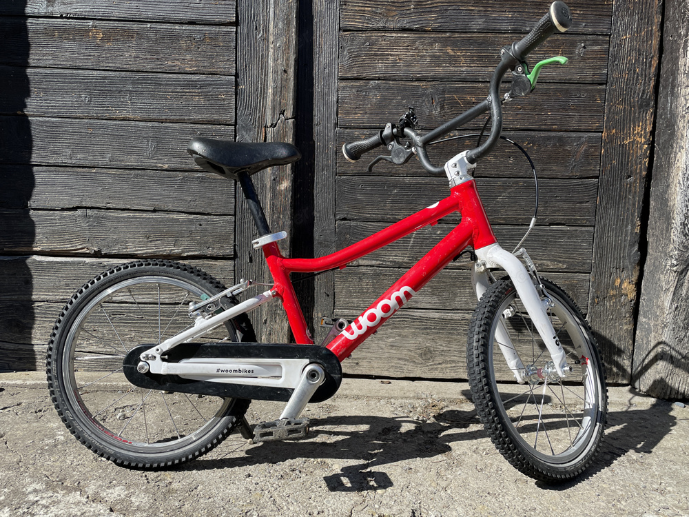 Woom 3 Kinderfahrrad Rot