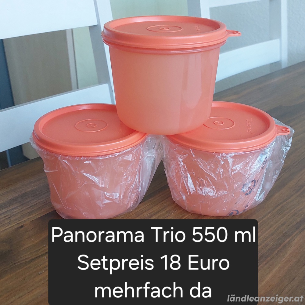 Panorama Trio Tupperware NEU