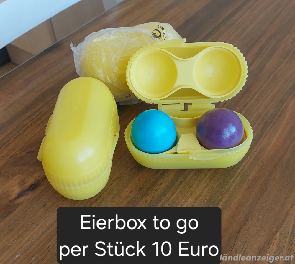 Eierbox to go Tupperware NEU je