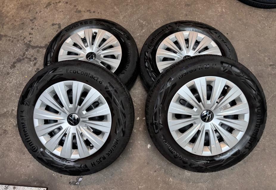 VW Golf 5 6 7 Original 5x112 6J 15 Zoll ET43 Conti 195 65 15