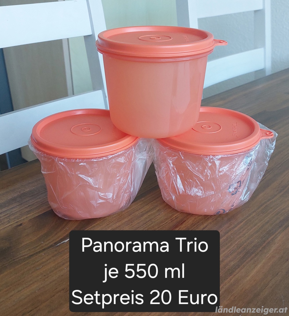 Panorama Trio Tupperware NEU