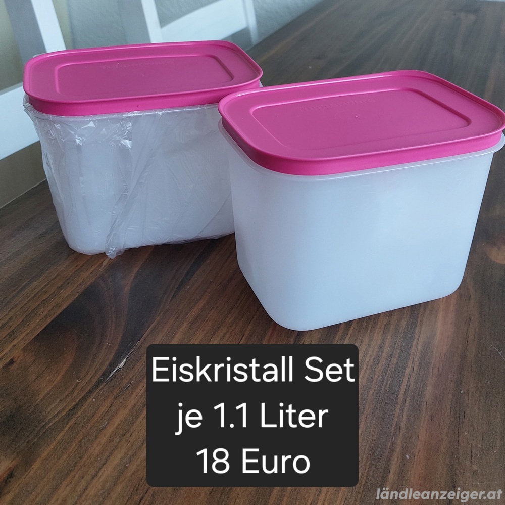 Eiskristall Set Tupperware NEU