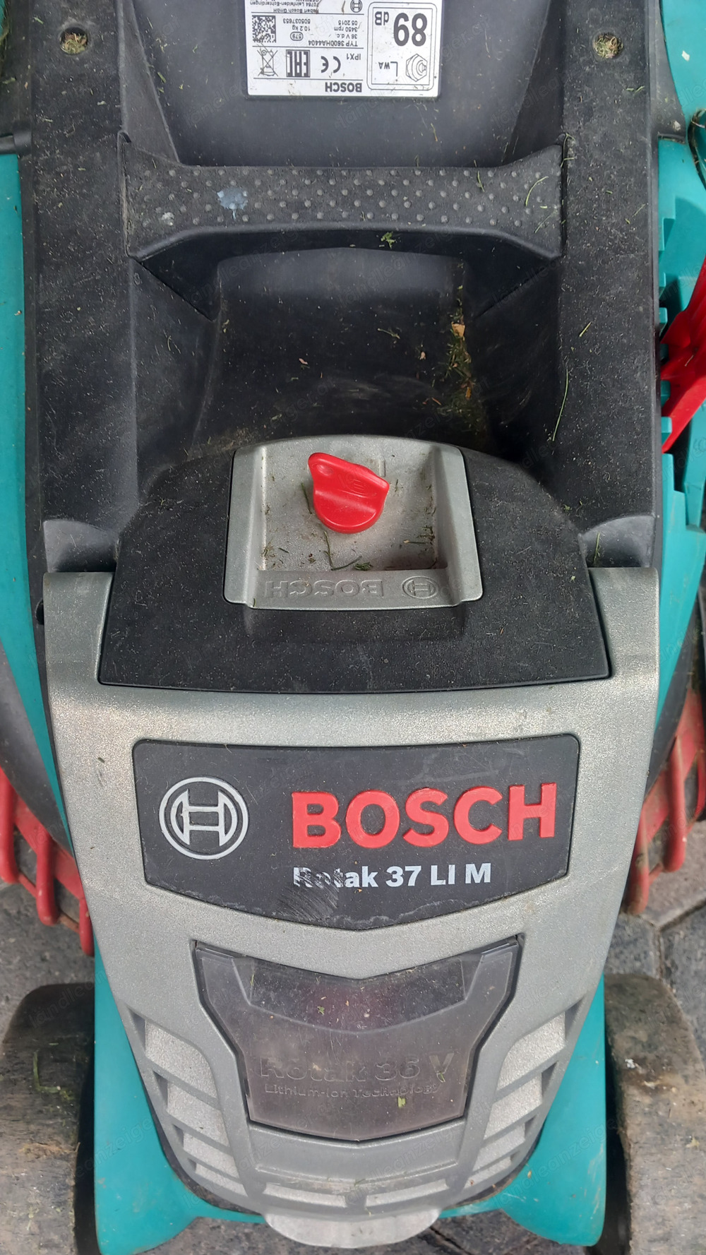 Alles zusammen!! Bosch Rasenmäher Akku