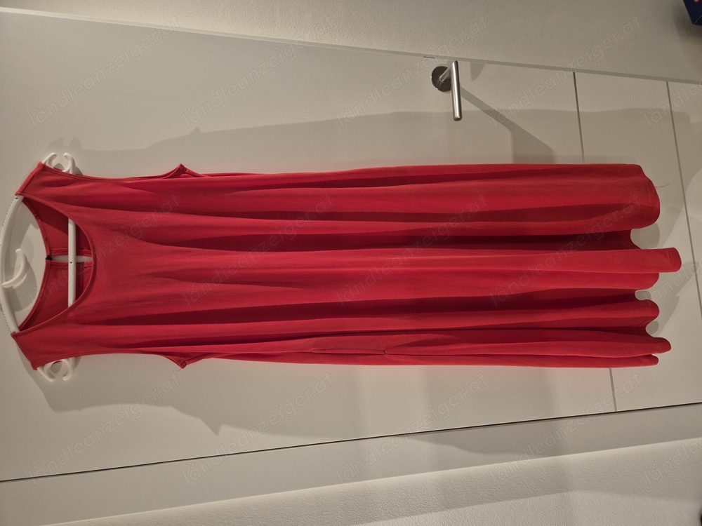 Kleid lang, Größe 44, Firma Fussl, Farbe rot