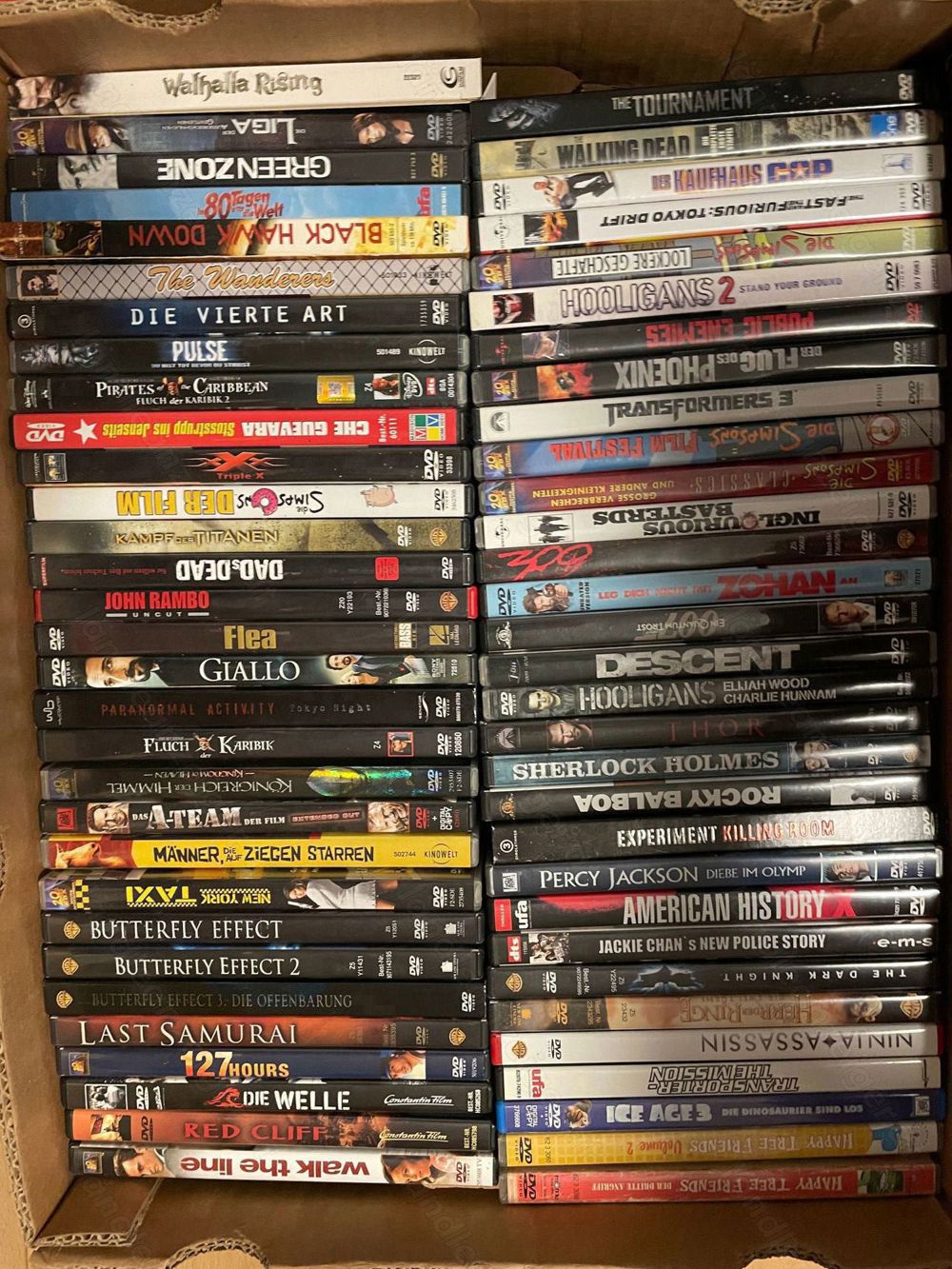 82 Stück DVD s (Film Sammlung)