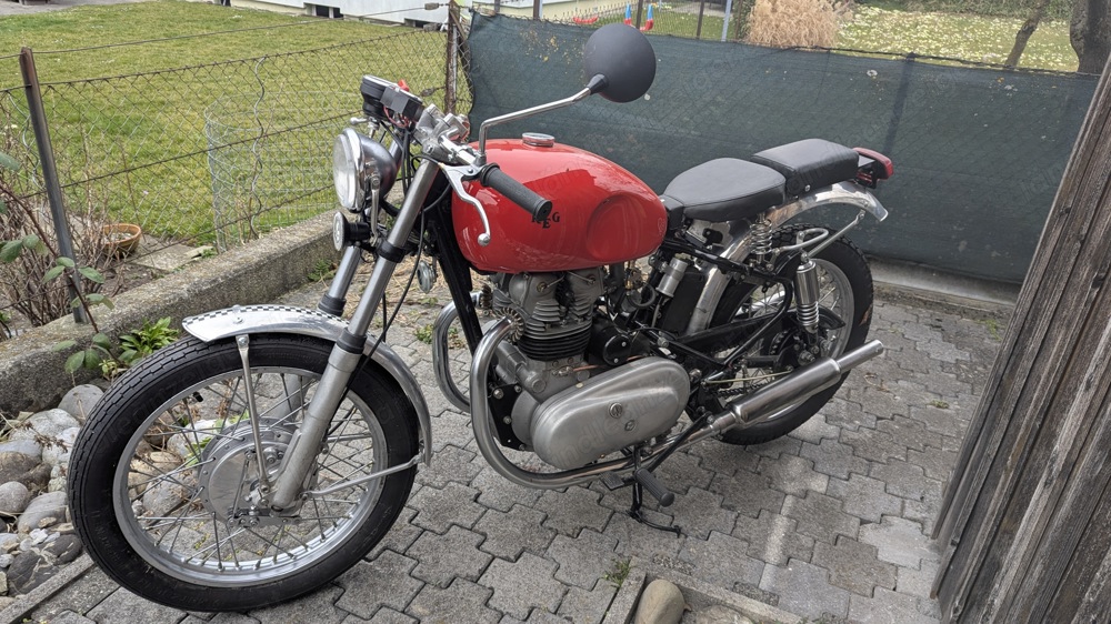 Oldtimer Eigenbau: REG Royal Enfield 500