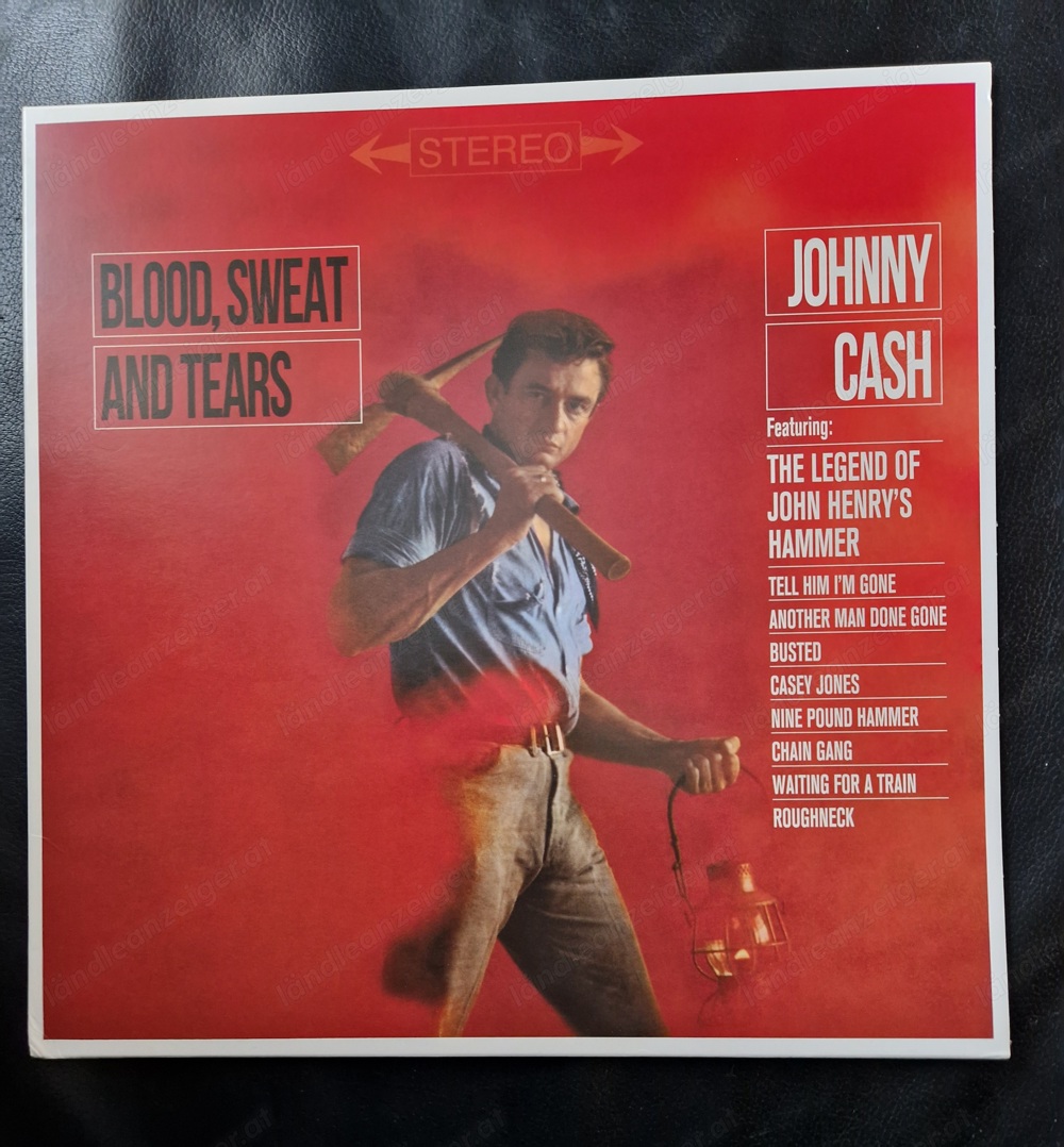 Johnny Cash - Blood, Sweat and Tears LP Johnny Cash - Blood, Sweat and Tears LP