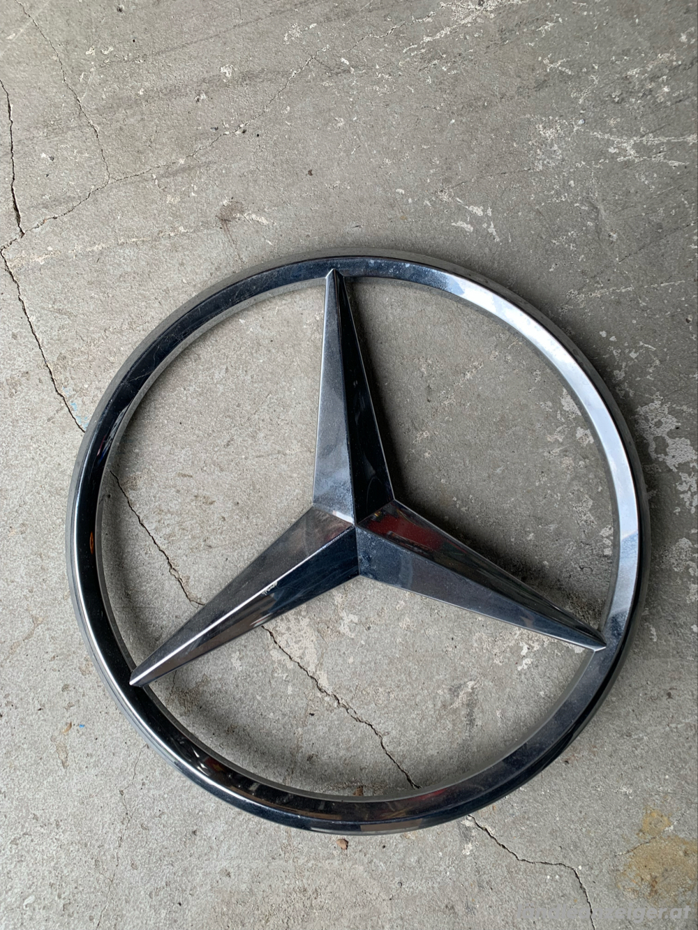 Mercedes Stern Chrom deco -Logo Kühlergrill