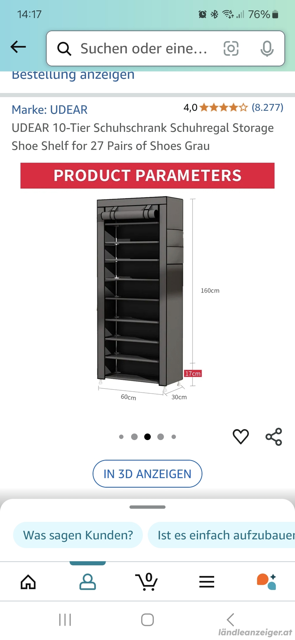 Stoffschrank