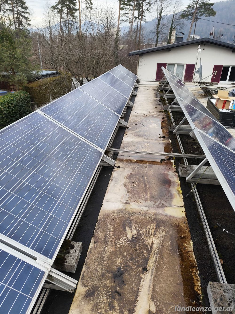 Aufständerung Photovoltaikmodul 16 Stk. Aufständerung Photovoltaikmodul 16 Stk.