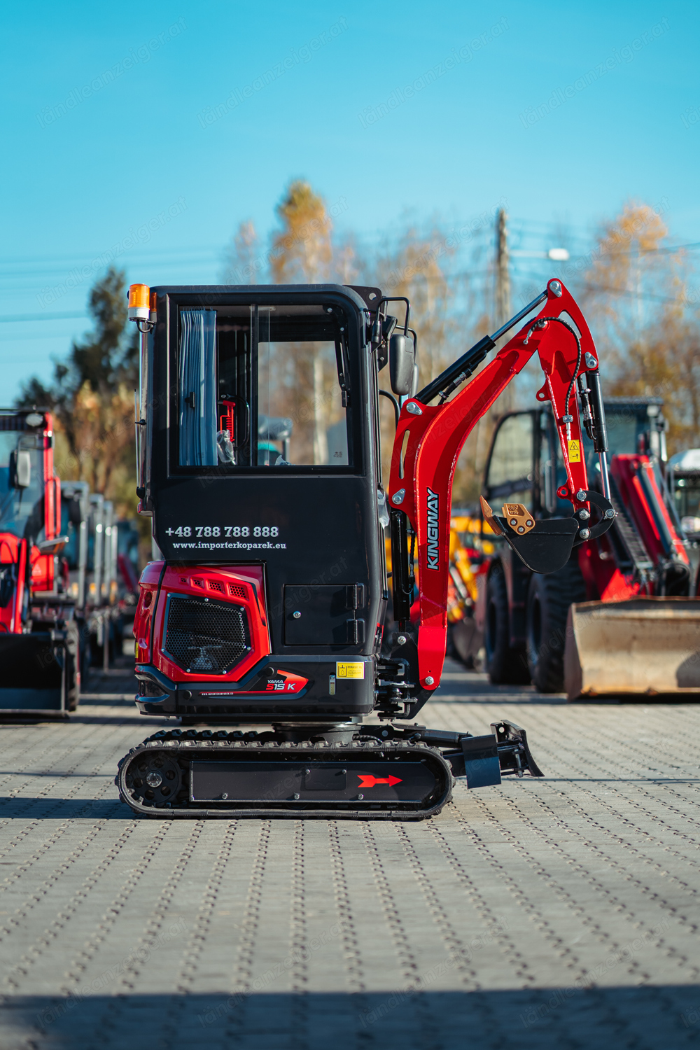 Minibagger yama s15 k kingway deutschland bagger kubota