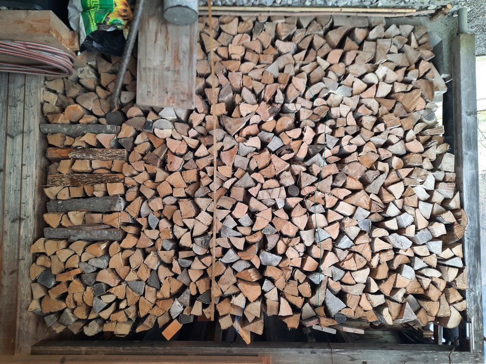 Brennholz für Holzofen