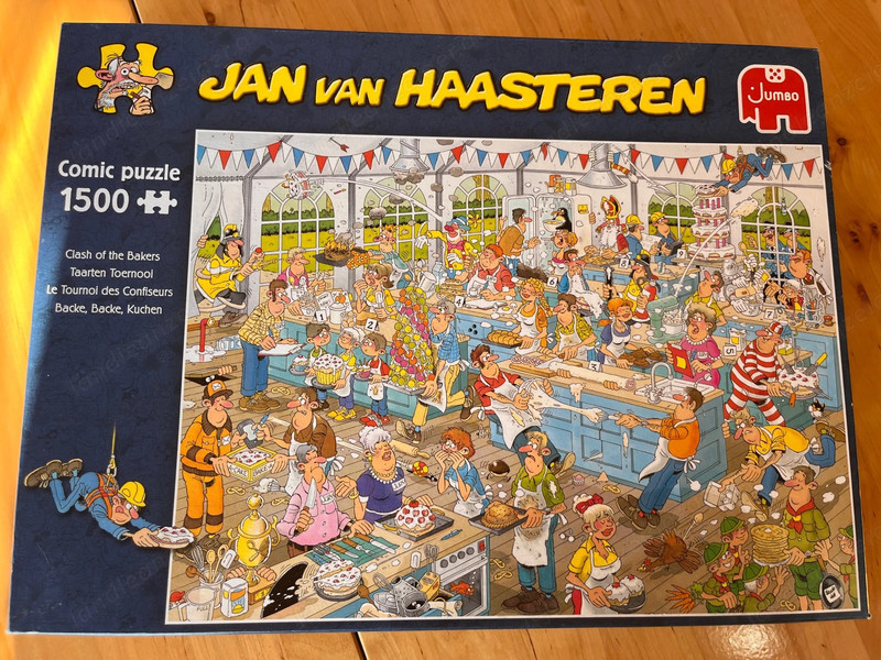 Puzzle Jan van Haasteren 1500 Teile "Backe, Backe, Kuchen"