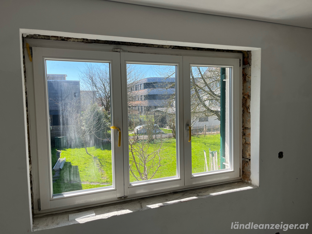 Holzfenster weiß 3 Teilig