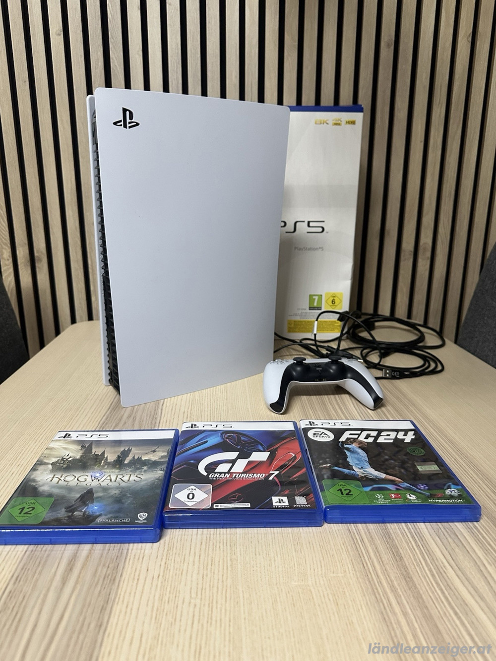 Sony PlayStation 5 (PS5) Disc Edition inkl. 3 Spiele - OVP - Top Zustand