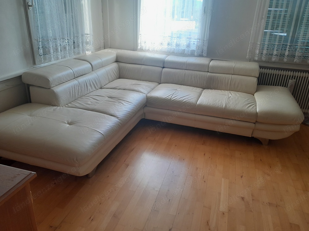 Verkaufe gebrauchtes Ecksofa mit Schlaffunktion!