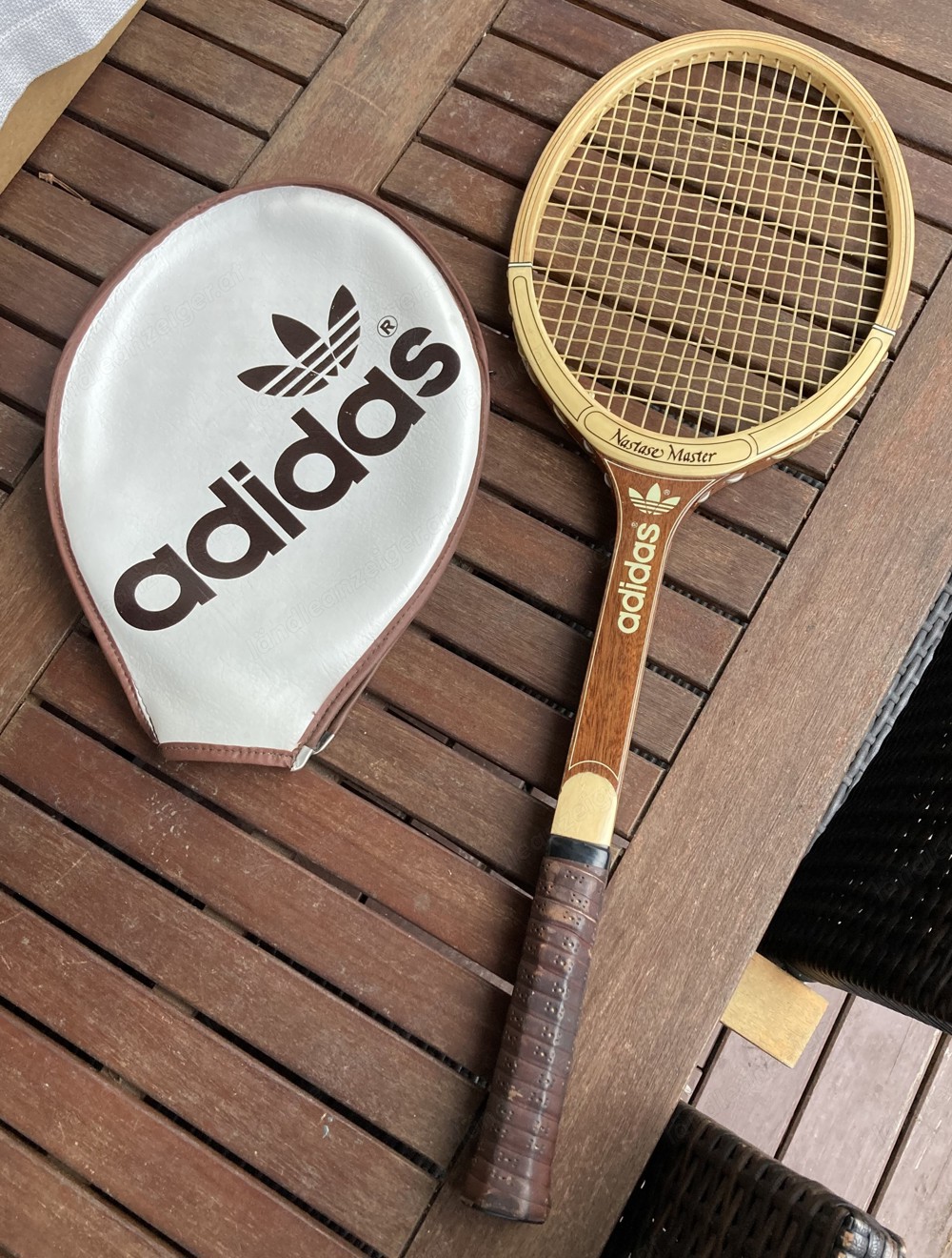 Tennisschläger Adidas Holz - Nastase Master - LM 4 1 2