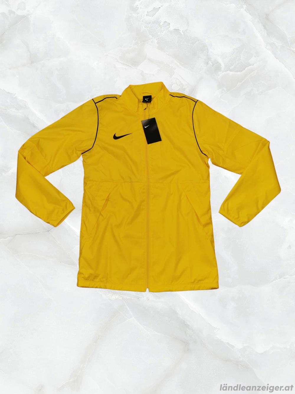 Nike Regenjacke S | Windbreaker Gelb Fußball Training Outdoor