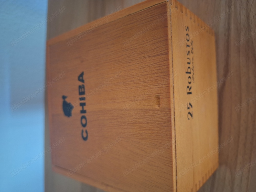Schachtel für Cohiba Robusto Schachtel für Cohiba Robusto