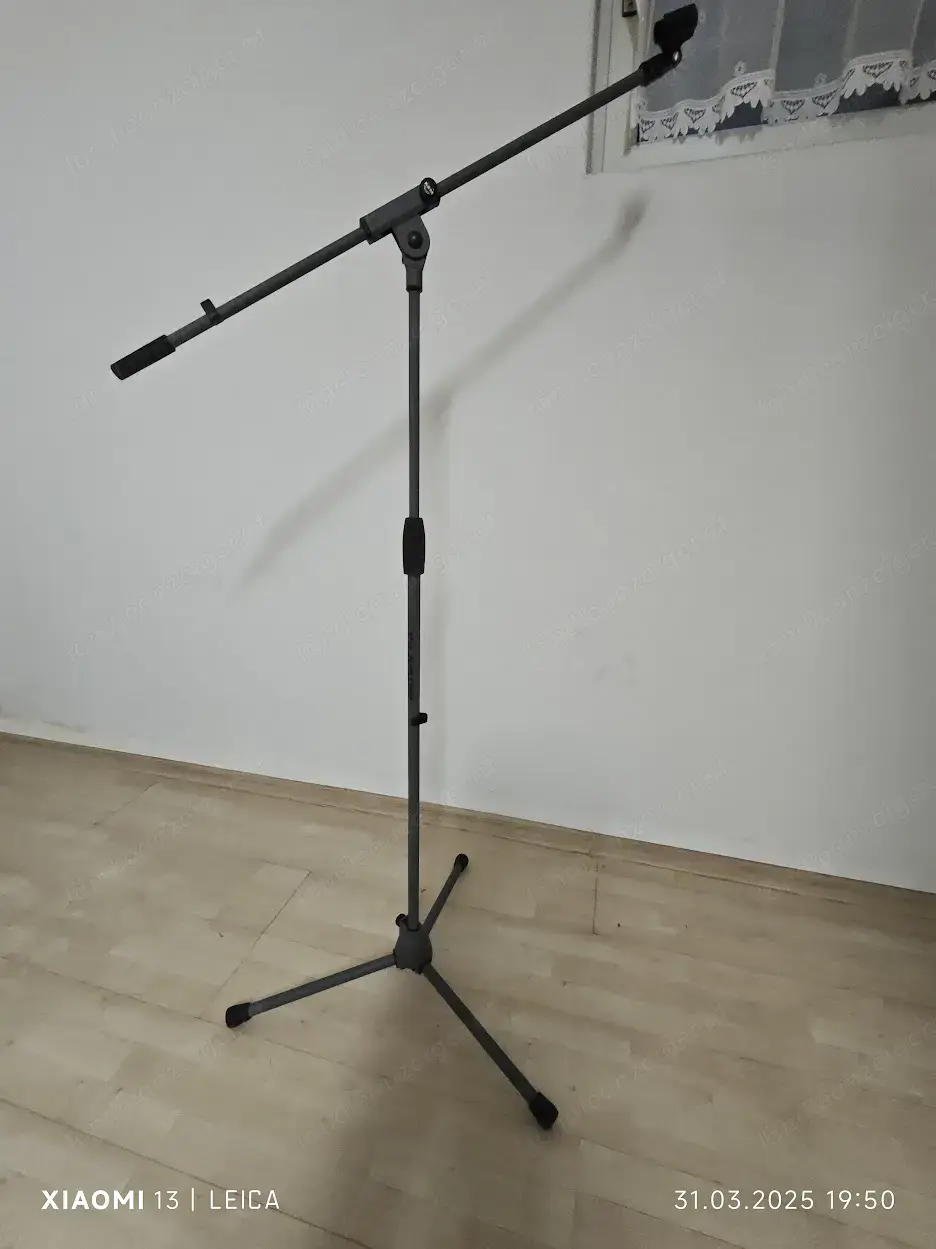 Mikrofonstativ grau, NEU Mikrofonstativ grau, NEU