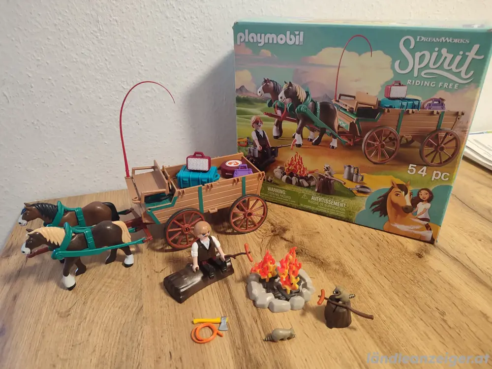 Playmobil Vater Jim mit der Kutsche Playmobil Vater Jim mit der Kutsche