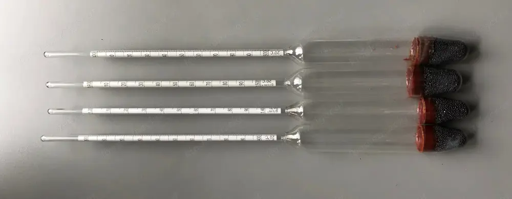 Aräometer - Dichtespindeln Aräometer - Dichtespindeln