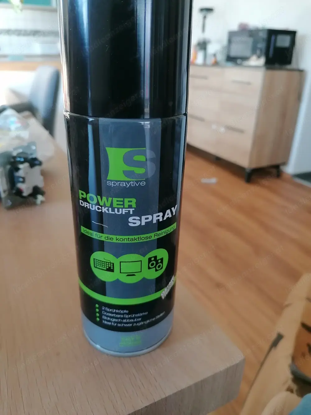 Spraytive Druckluftspray   400 ml   Ideal zur kontaktlosen Reinigung