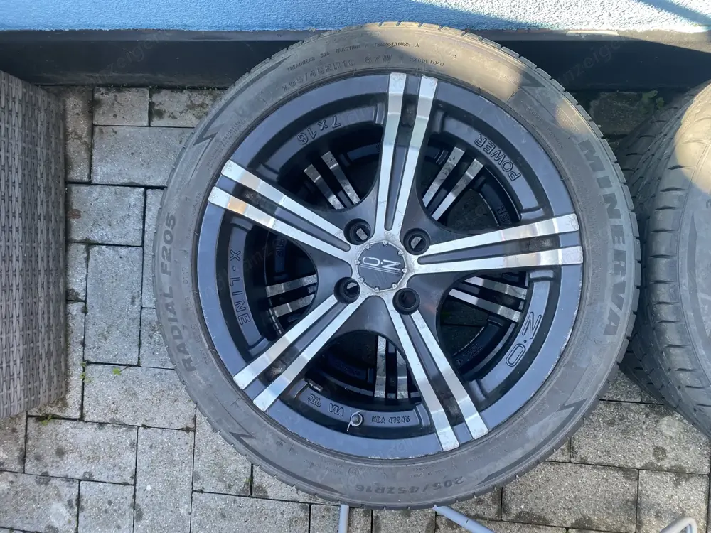 OZ-Felgen +Reifen 7+16 