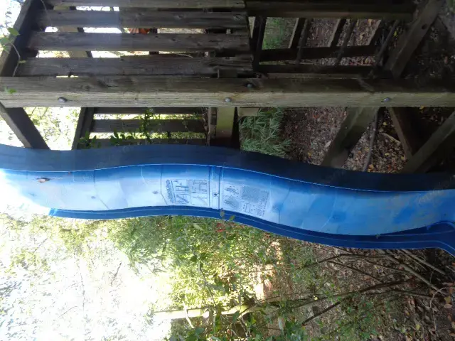 Kinder Rutsche blau Kinder Rutsche blau