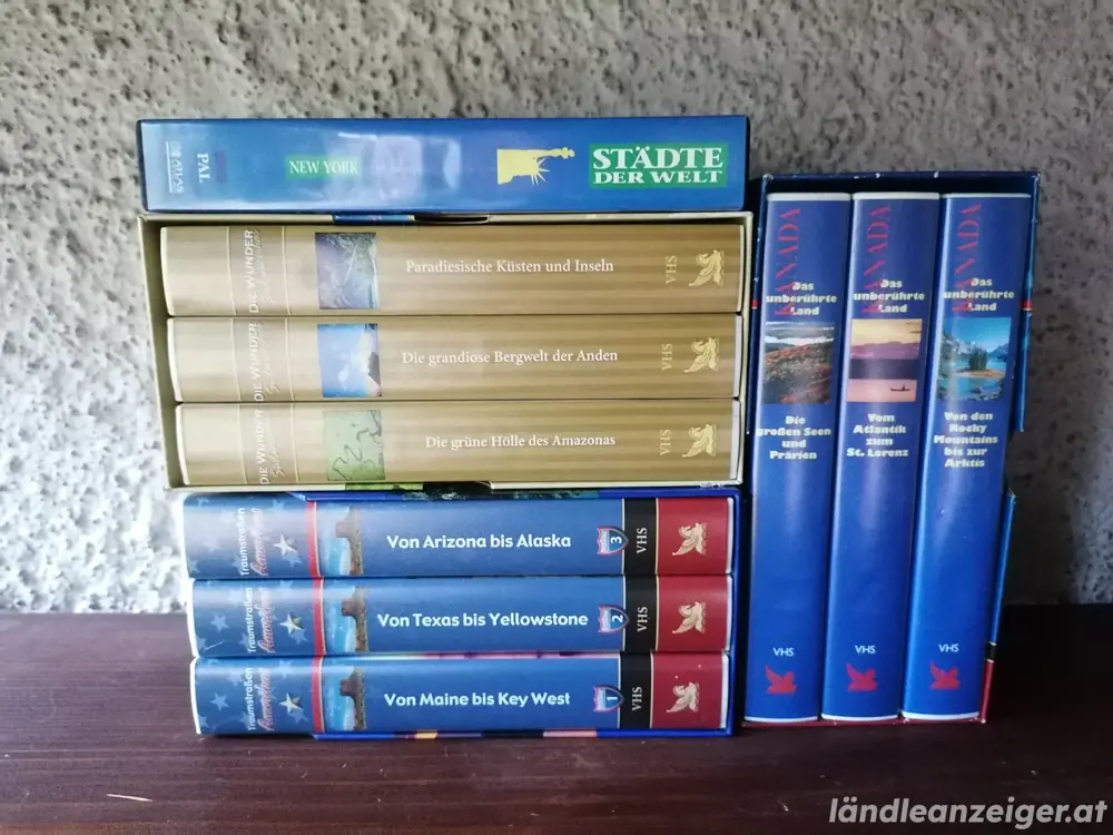 VHS Amerika Kanada 10 Stk VHS Amerika Kanada 10 Stk