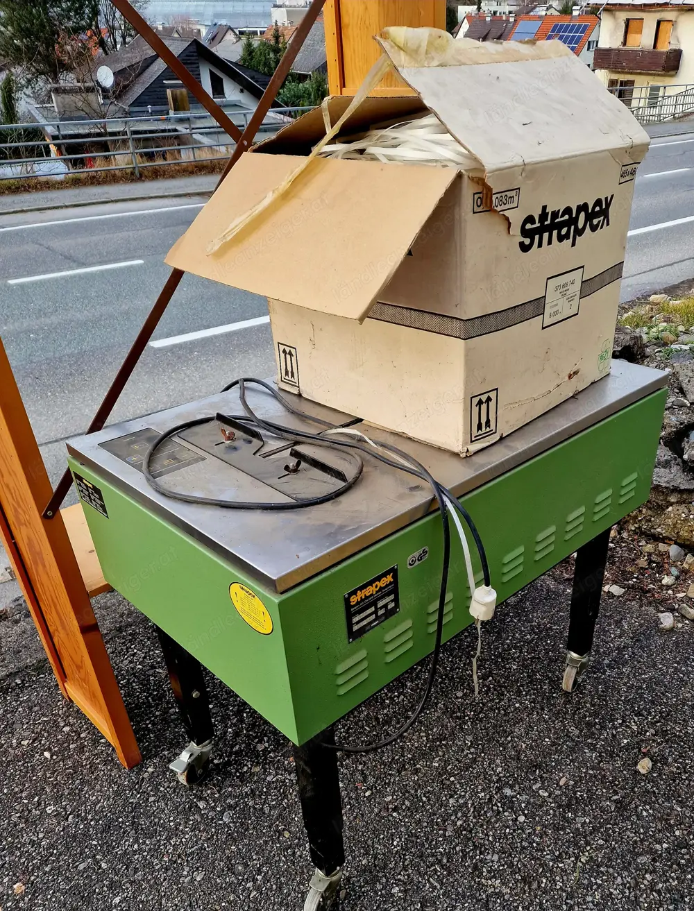 Strapex Umreifungsmachine inkl. 1 Karton Bänder