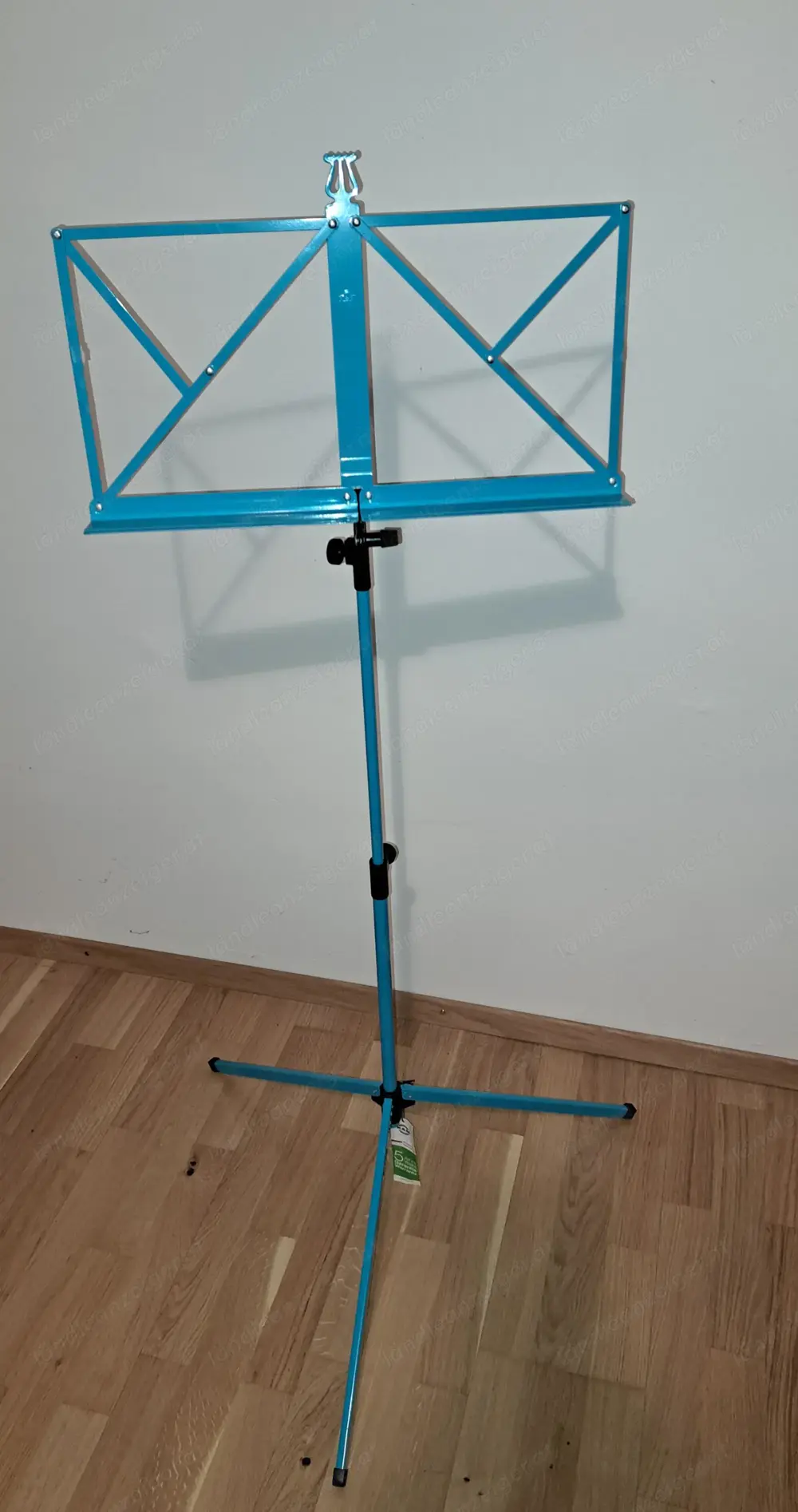 K&M Notenpult (Notenständer) - ausziehbar - 60 bis 122 cm Höhe