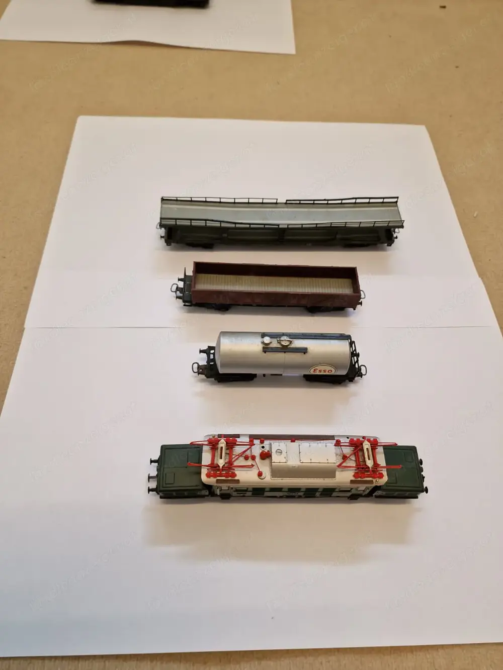 Kleinbahn Berglokomotive + 3 Waggons Kleinbahn Berglokomotive + 3 Waggons