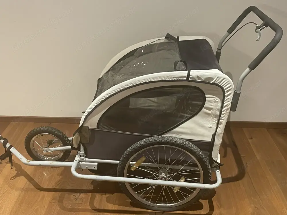 Fahrradanhänger für 2 Kinder Fahrradanhänger für 2 Kinder