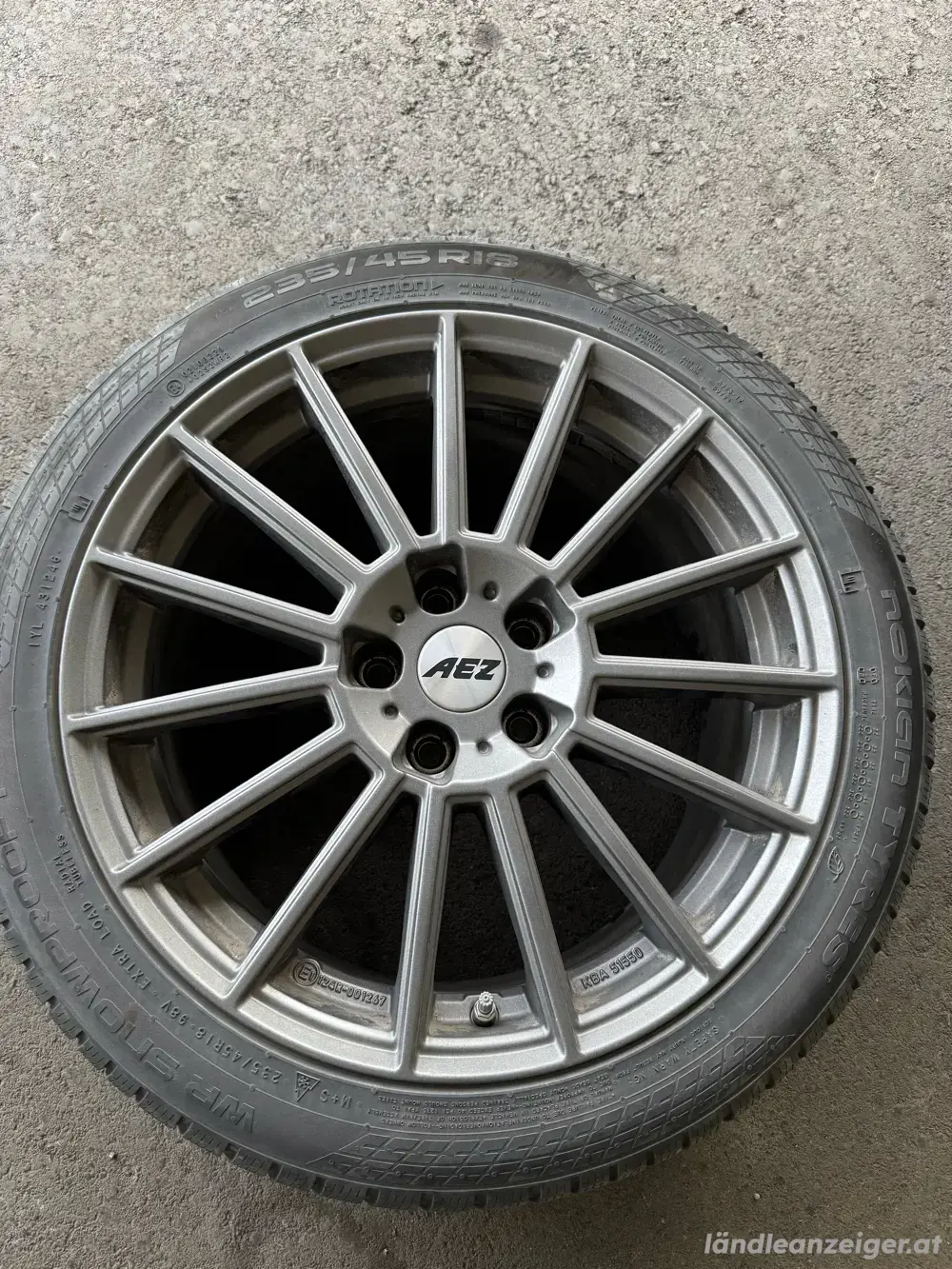 AEZ 18 Zoll Alufelgen AEZ 18 Zoll Alufelgen